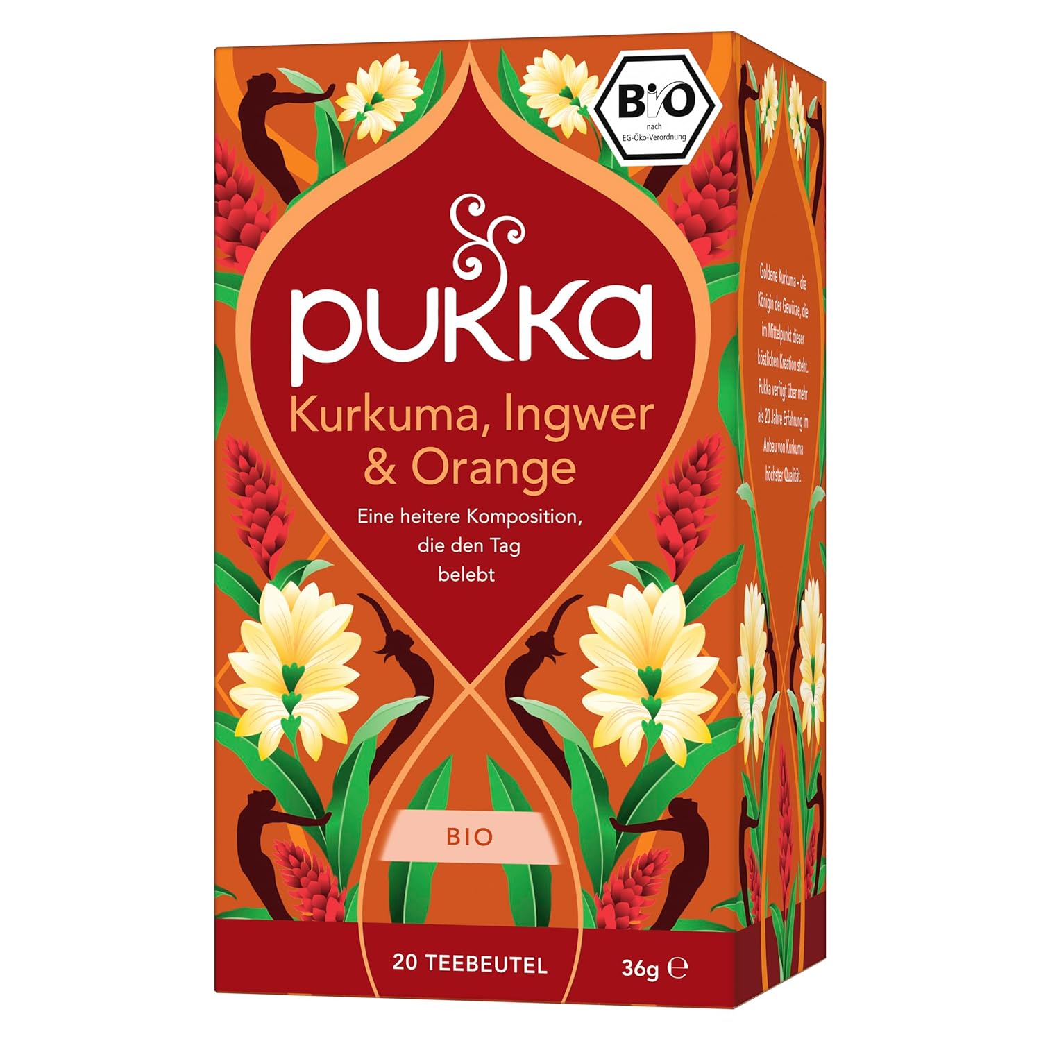 Pukka Kurkuma Ingwer Orange Tee