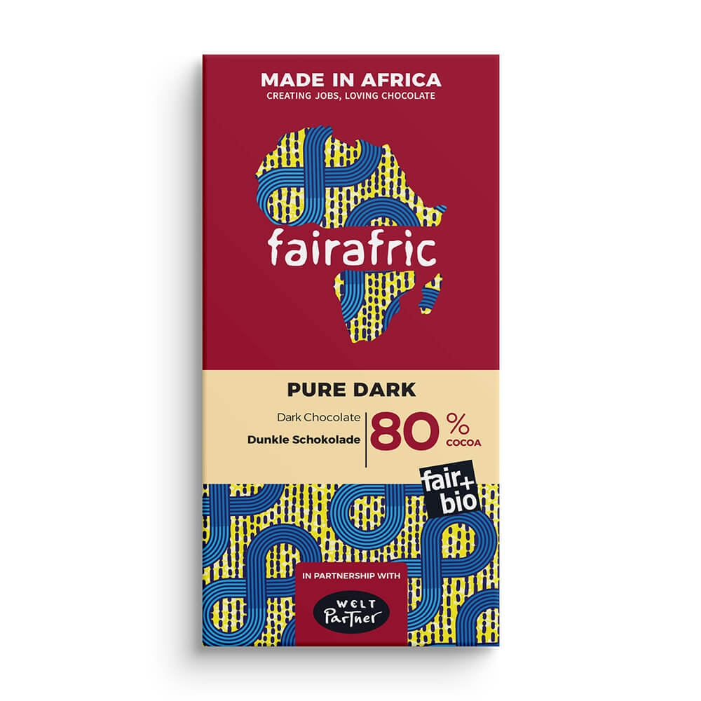Fairafric Bio Zartbitterschokolade 80%