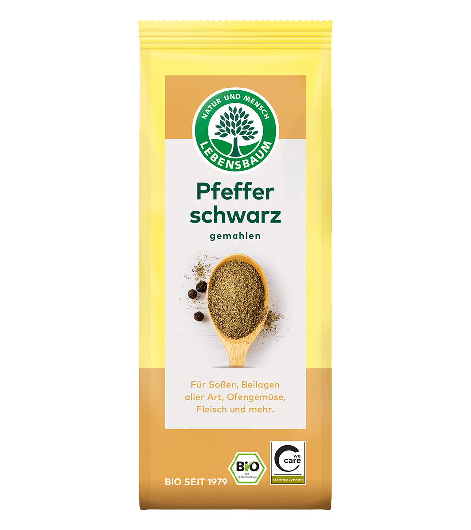 Lebensbaum Schwarzer Pfeffer gemahlen