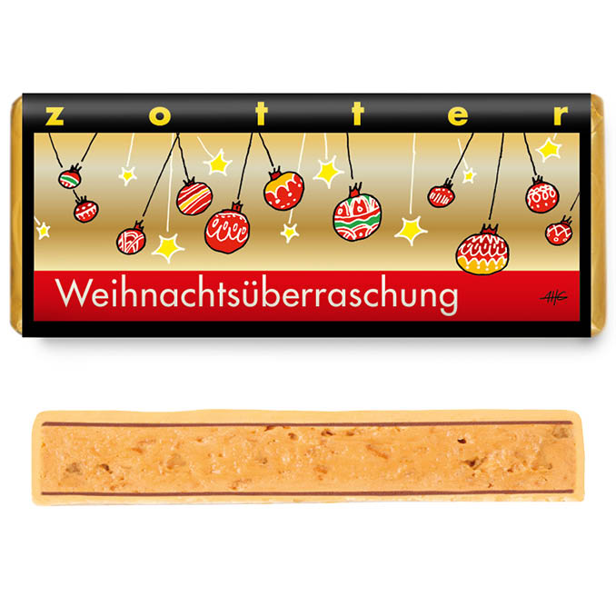 Zotter Schokolade Weihnachtsüberraschung