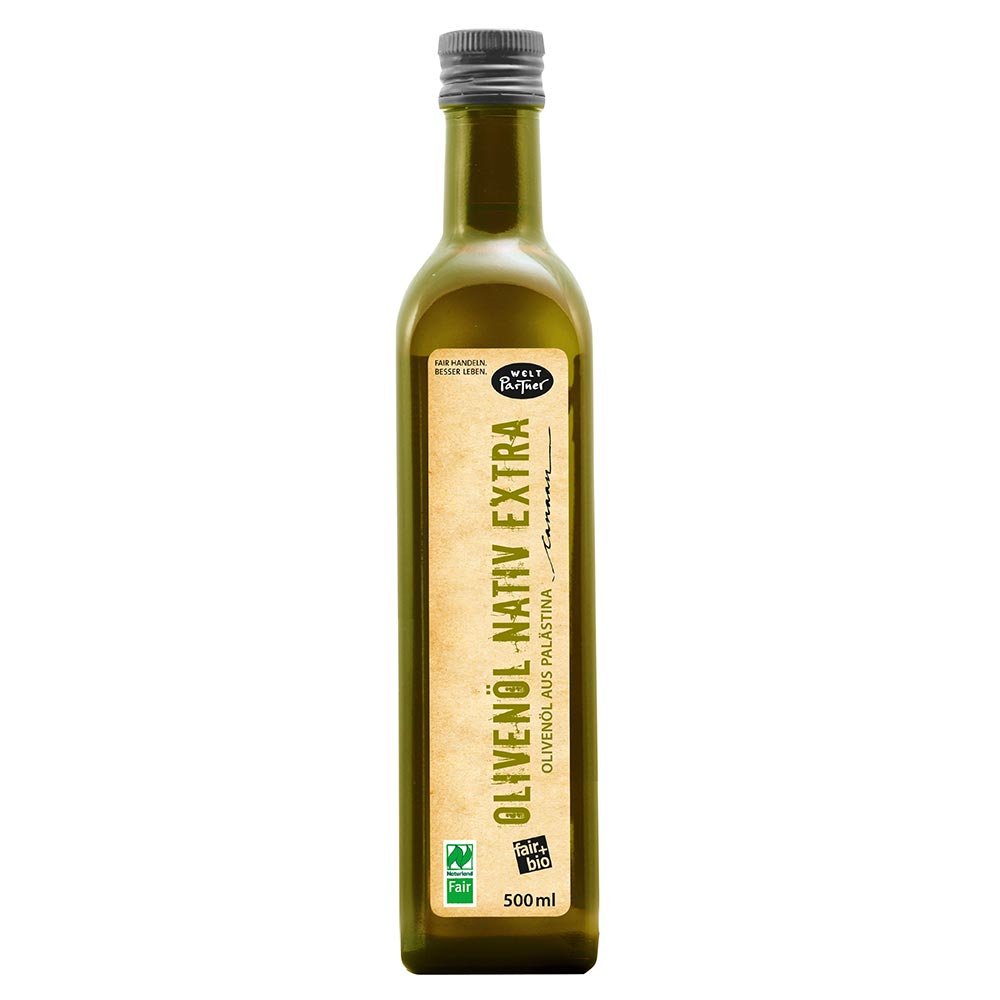 Olivenöl kaltgepresst nativ 500ml von Canaan Fair Trade