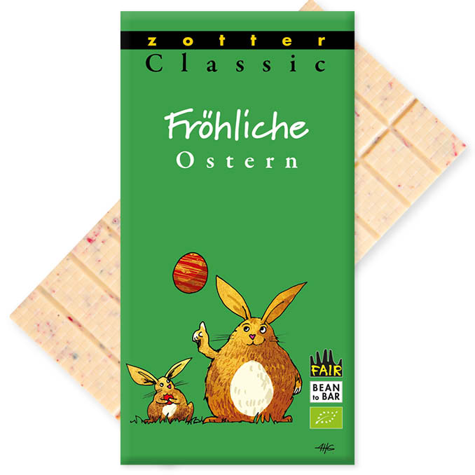 Zotter Classic Schokolade Fröhliche Ostern