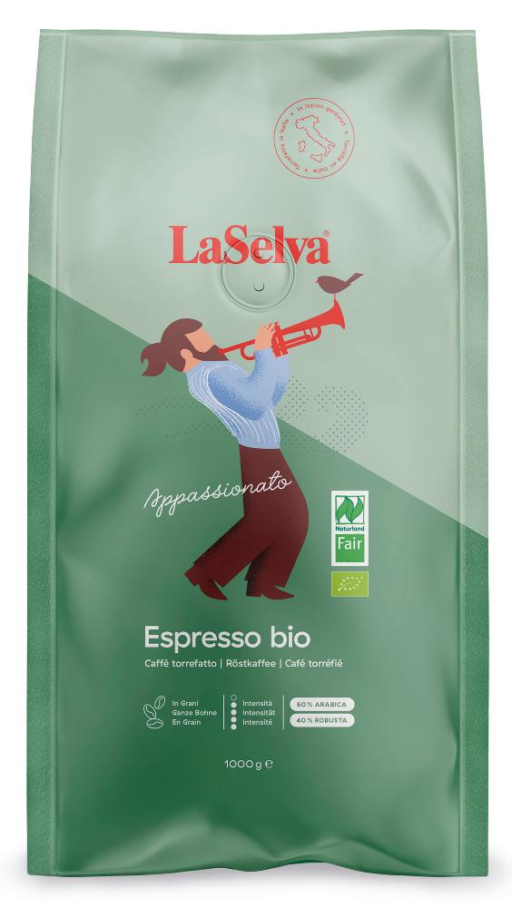 LaSelva Bio Espresso Appassionato 1kg Bohne