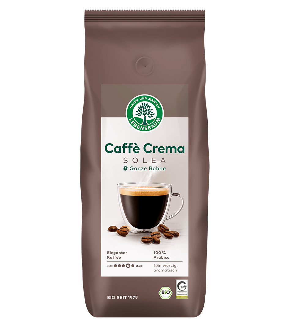 Lebensbaum Caffè Crema Solea 1kg Bohne