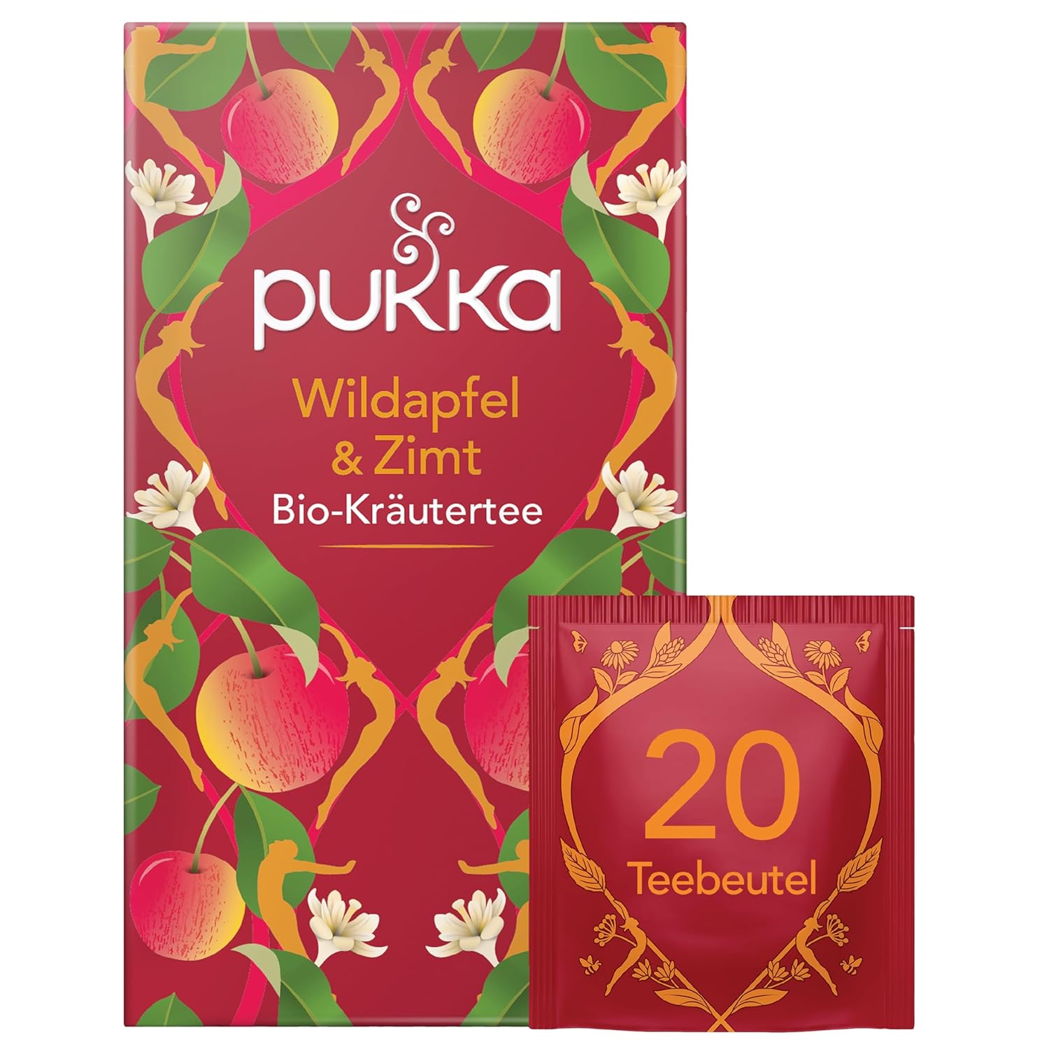 Pukka Wildapfel Zimt Tee
